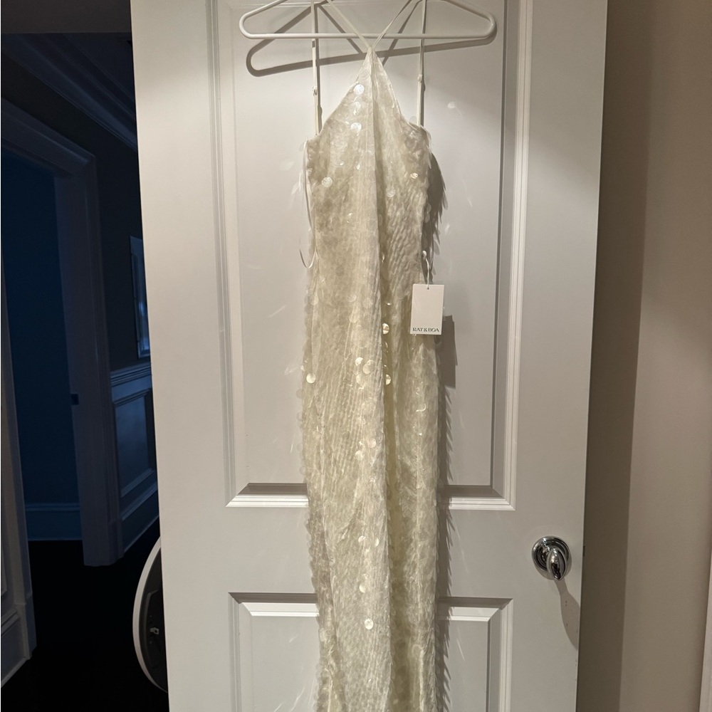 Rat & Boa Cream Emmanuella Dress - Picture 7 of 11